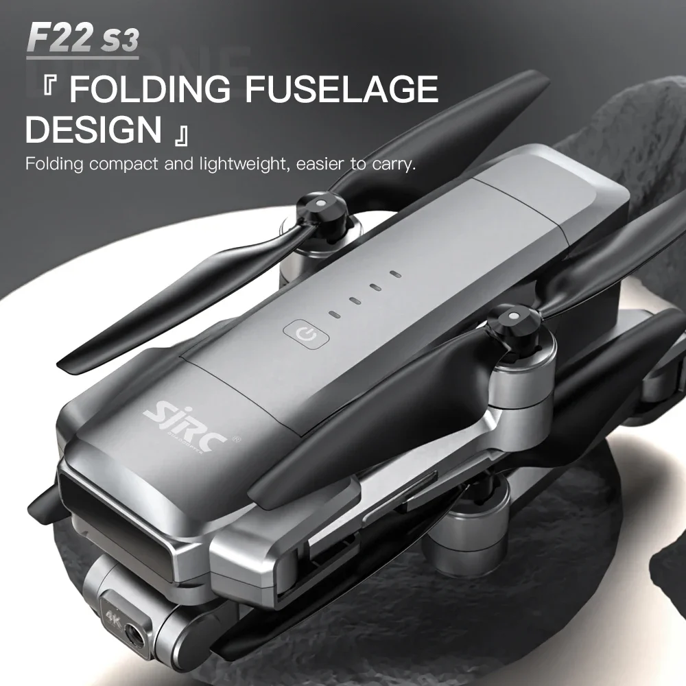 Fpv Brushless Rc Drone 4K - SJRC F22 S3 Pro, máy bay