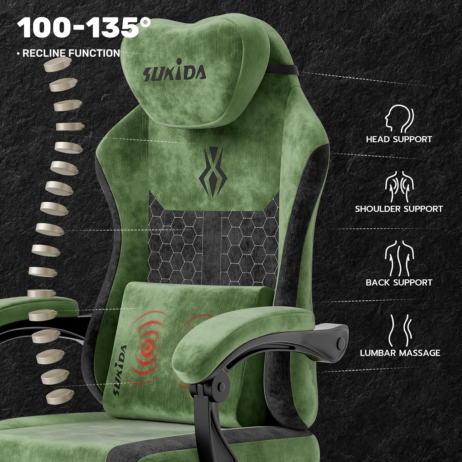 Fabric Video Gaming Chair, Erg - đánh giá và giá Video Games