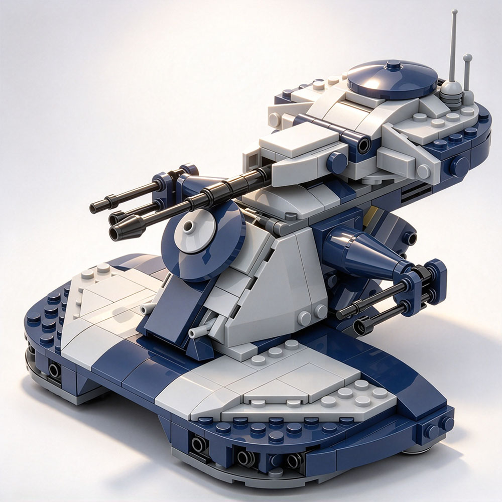 MOC Classic Star Movie Accesso - đánh giá và giá Lego Compatible Military Tank