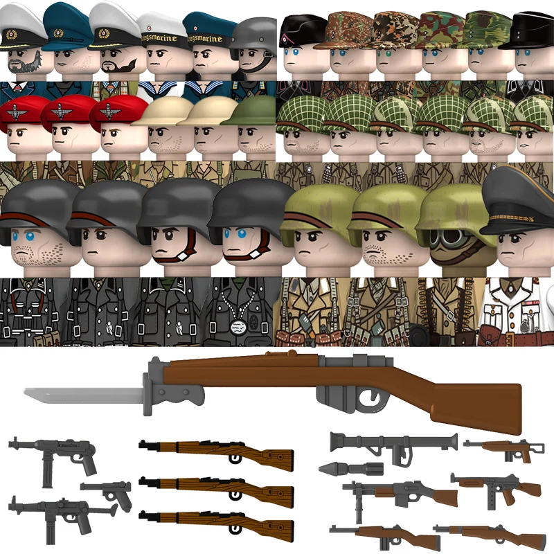 Military WW2 German Britain Na - đánh giá và giá Building Blocks