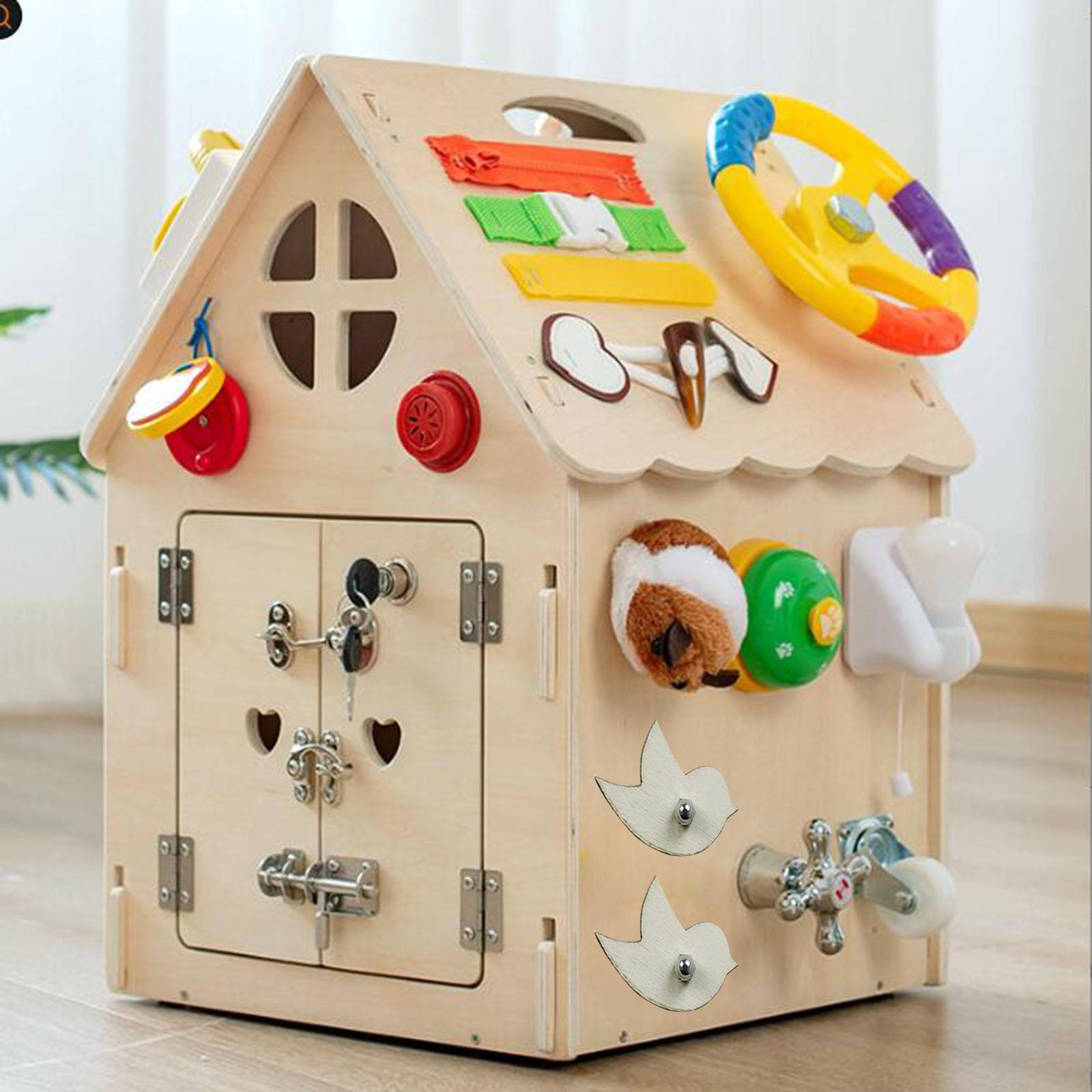 Montessori Busy Board Material - đánh giá và giá Montessori Wooden Busy Board Toddler