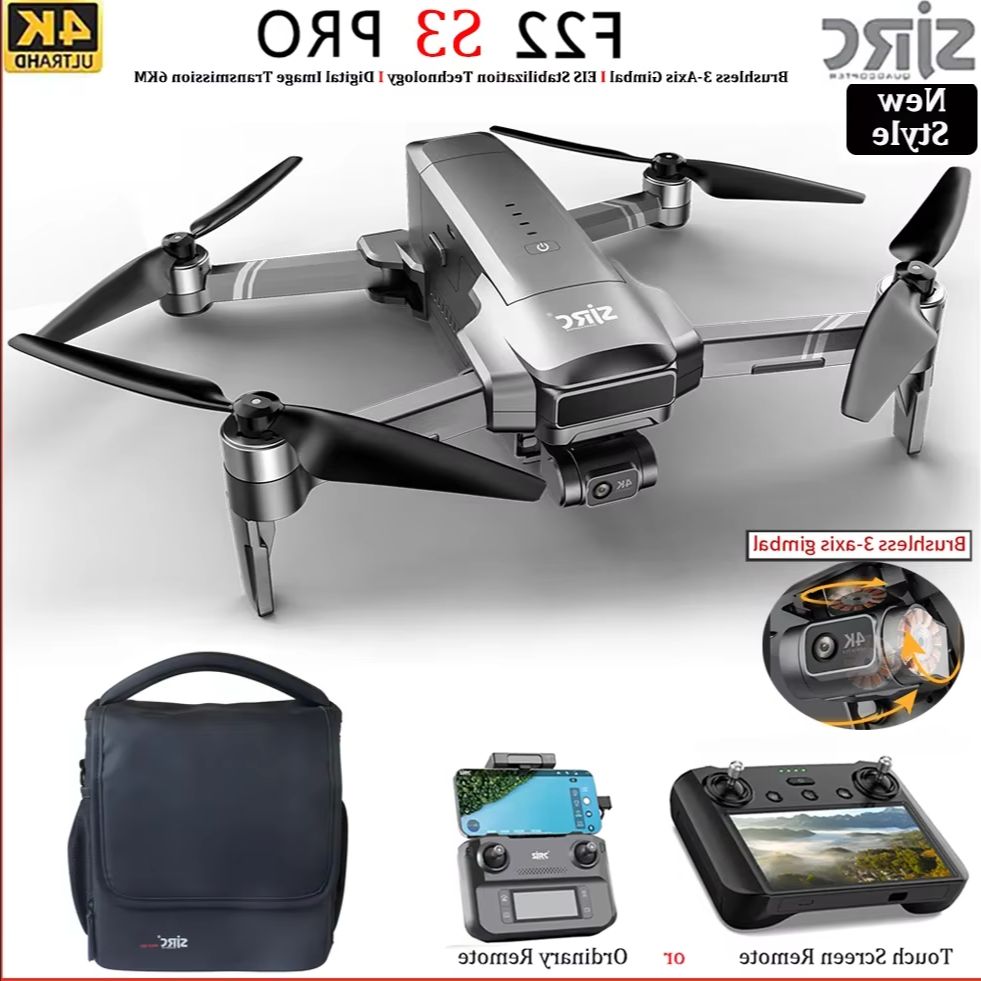 SJRC F22 S3 Pro, máy bay điều  - đánh giá và giá Fpv Brushless Rc Drone 4K
