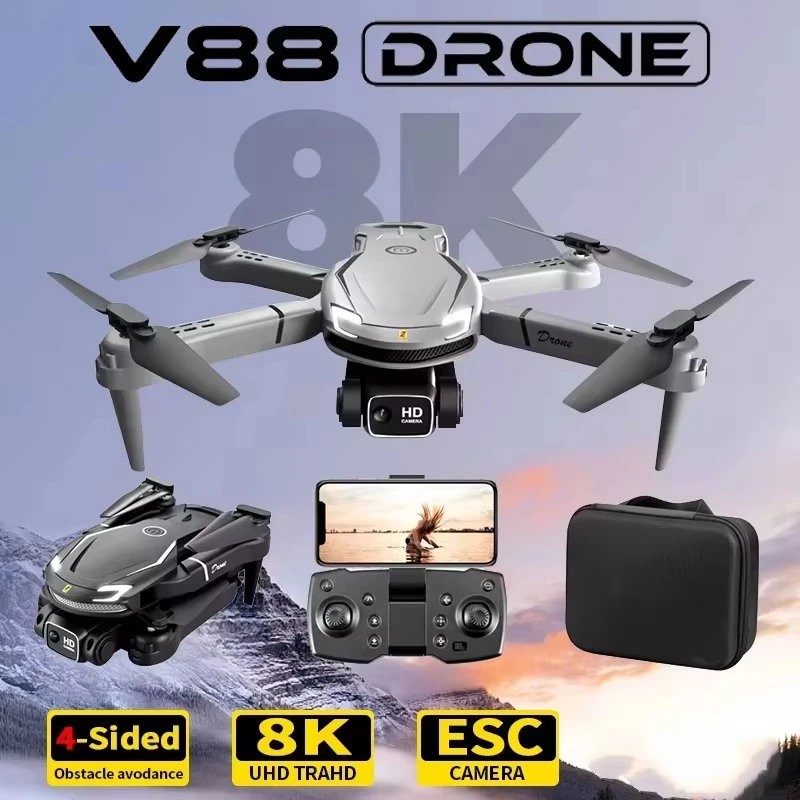 Hot Gift Toy 2026 V88 RC Profe - đánh giá và giá Fpv Brushless Rc Drone 4K