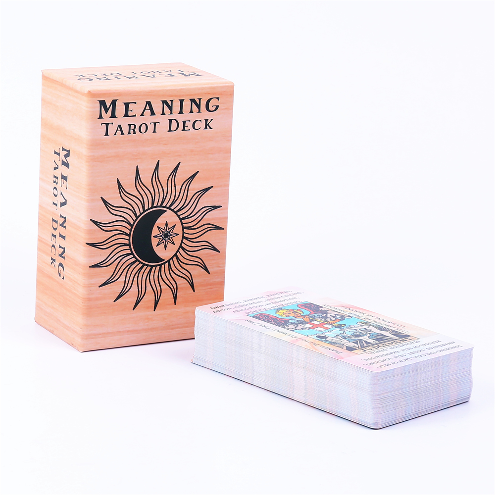 12*7cm Meaning Tarot Deck In S - đánh giá và giá Tarot Cards Deck With Guidebook