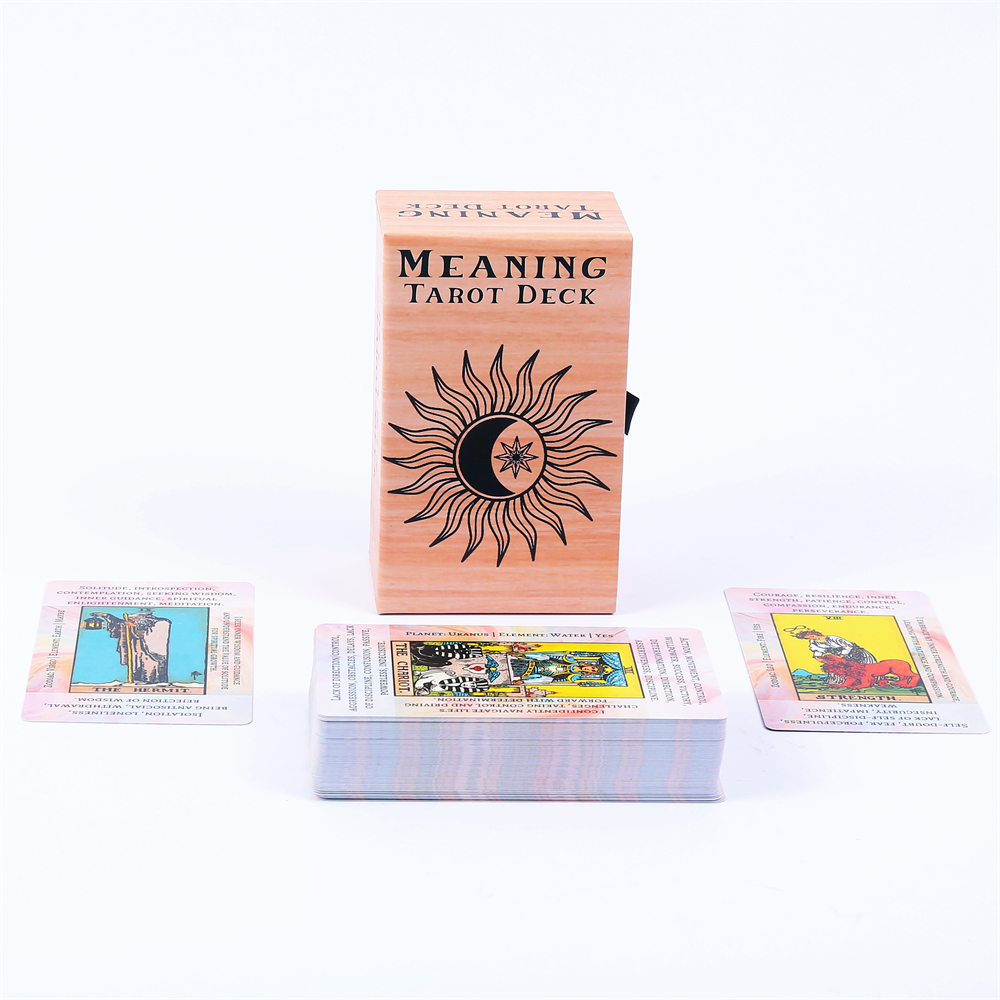 12*7cm Meaning Tarot Deck In S - đánh giá và giá Tarot Cards Deck With Guidebook