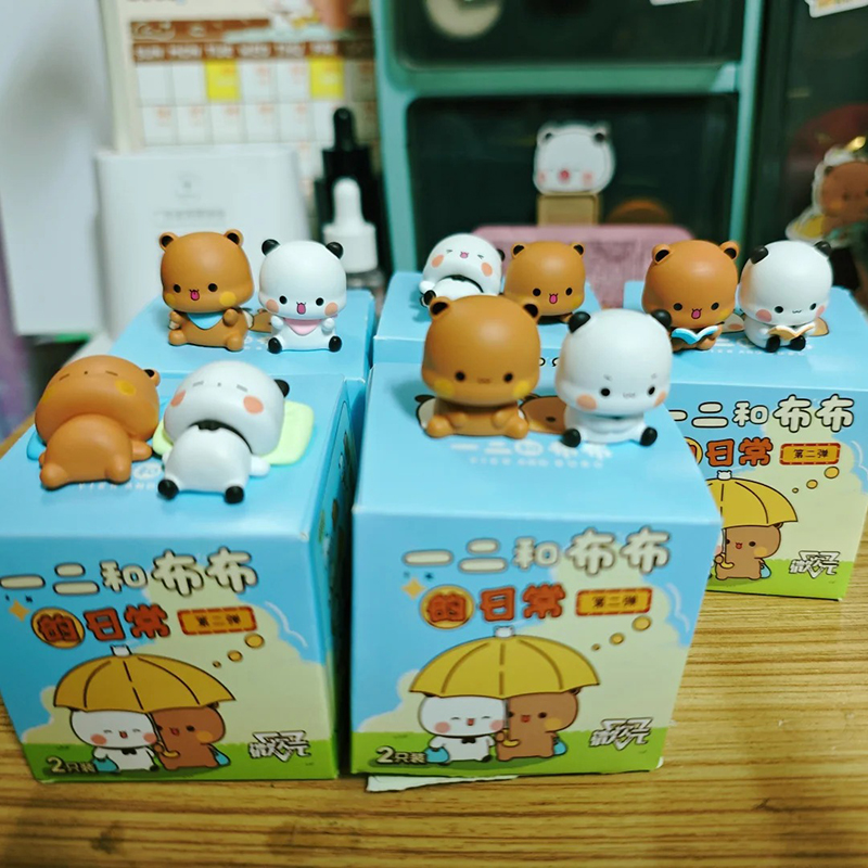 Genuine Yier And Bubu Daily 2n - đánh giá và giá Anime Action Figure Blind Box