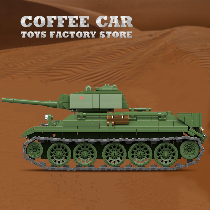 M4A3 Medium Tank Building Bloc - đánh giá và giá Lego Compatible Military Tank