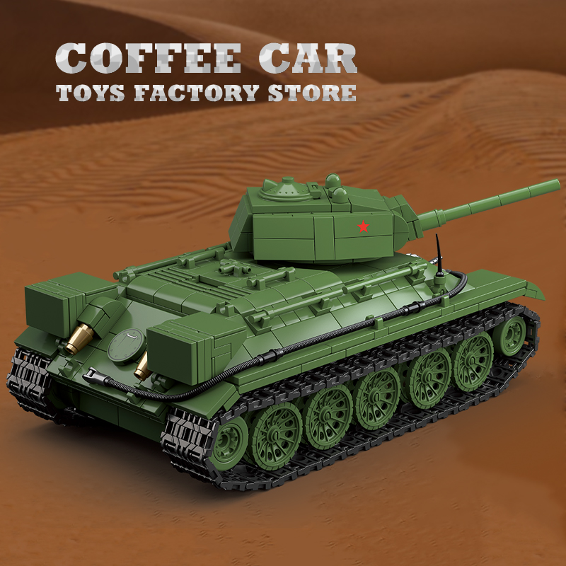 M4A3 Medium Tank Building Bloc - đánh giá và giá Lego Compatible Military Tank